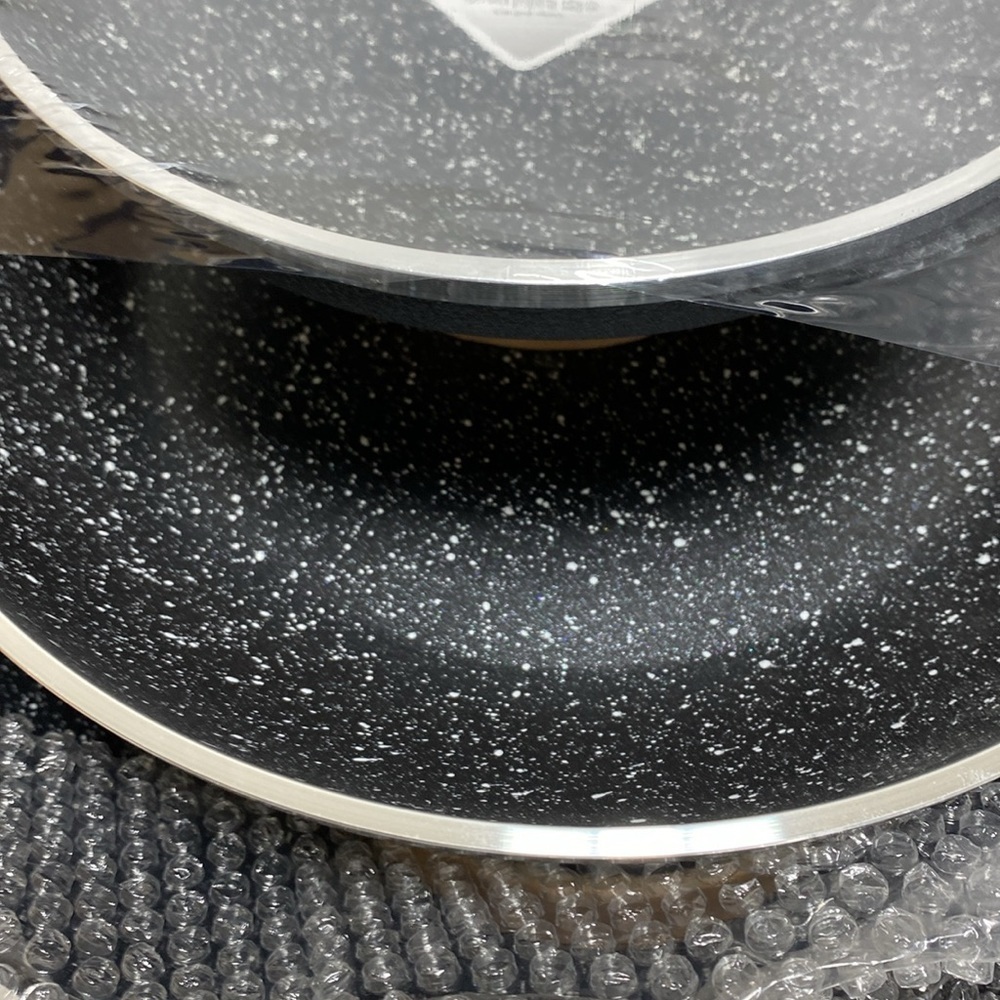 $99 NEW! Heavy Duty Forged Aluminum Fry Pan 3 Piece Set + 2 Bonus Utensils - Picture 11 of 13